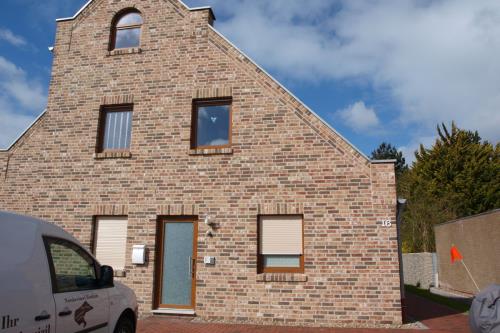 Borkum Ferienwohnung Kleine Möwe - Frontansicht des Hauses