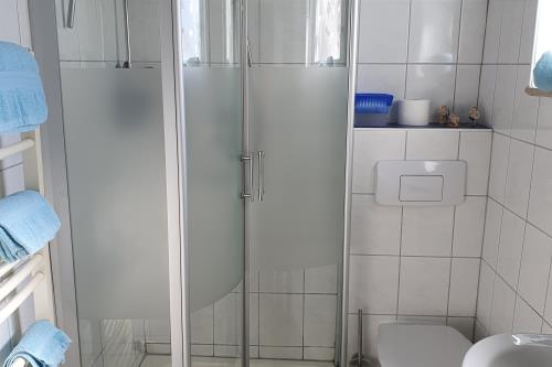 Borkum Ferienwohnung Kleines Kaap - Bad mit Fenster