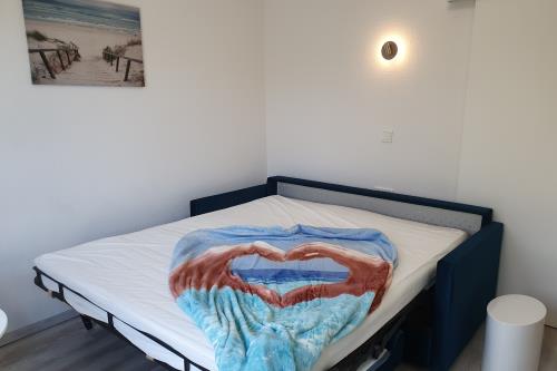 Borkum Ferienwohnung Kleines Kaap - durchgehende Liegefläche