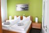 Borkum Ferienwohnung Leuchtbake - Bett