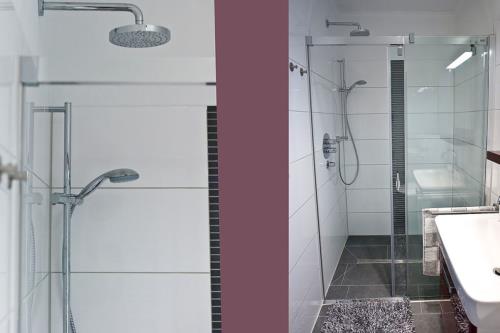 Borkum Ferienwohnung Leuchtbake - Badezimmer