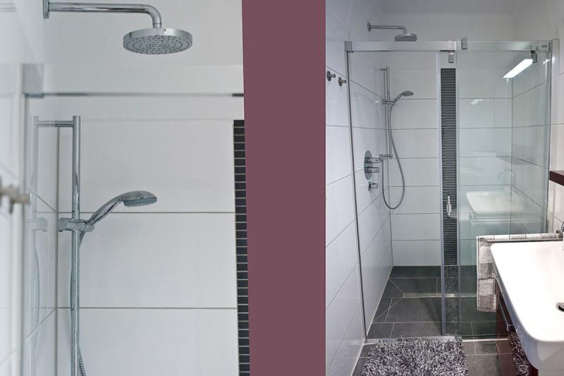 Borkum Ferienwohnung Leuchtbake - Badezimmer