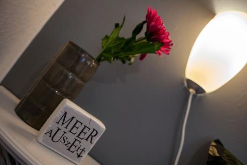 Borkum Ferienwohnung Meerzeit - Schlafzimmer