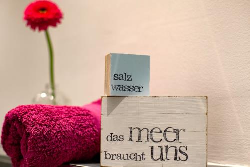 Borkum Ferienwohnung Meerzeit - Bad