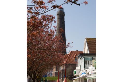 Borkum Ferienwohnung Meerzeit - Ortsmitte mit neuem Leuchtturm