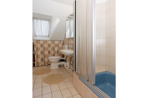 Borkum Ferienwohnung Meeuw 11 - Bad
