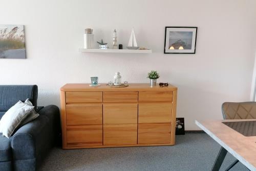 Borkum Moby Dick - Ferienwohnung Heißenbüttel - Wohnzimmer