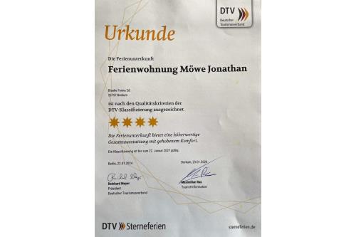 Borkum Ferienwohnung Möwe Jonathan