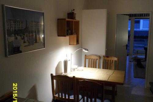 Borkum Ferienwohnung Monasteria am Südstrand - Die Essdiele