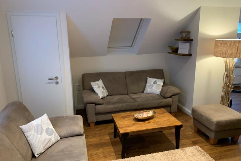 Borkum Ferienwohnung Nordblick ehemals Muske - sitzecke