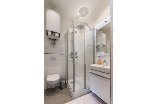 Borkum Ferienwohnung Nordwind - Bad