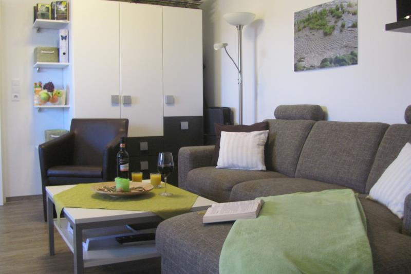 Borkum Ferienwohnung Peters Hus OG - gemütliches wohnzimmer