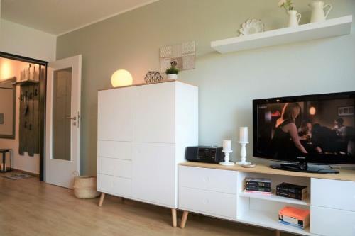 Borkum Ferienwohnung Sanddorn-Koje Nord - Wohnbereich