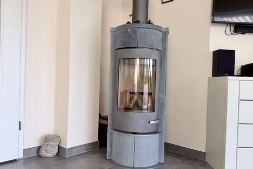 Borkum Ferienwohnung Schöne Aussicht Borkum - Kamin