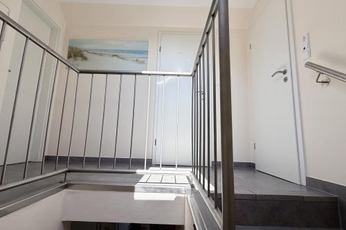 Borkum Ferienwohnung Schöne Aussicht Borkum - Spitzboden Treppe