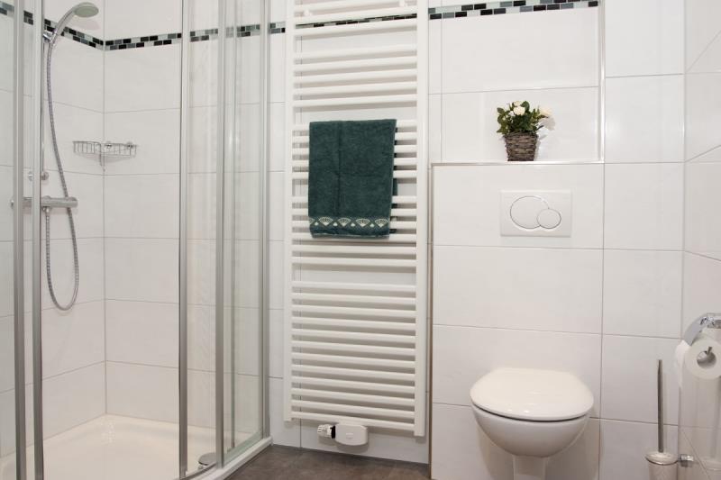 Borkum Ferienwohnung Schöne Aussicht Borkum - bad 1 etage