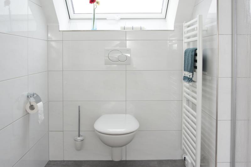 Borkum Ferienwohnung Schöne Aussicht Borkum - bad im dg