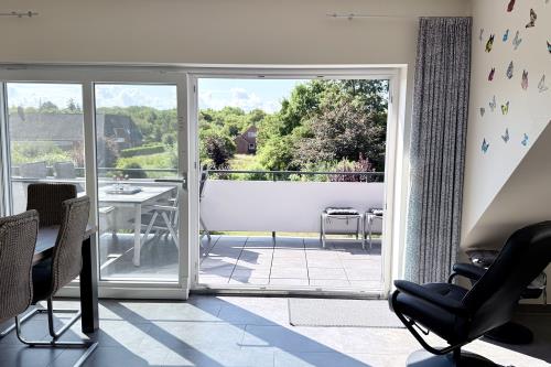 Borkum Ferienwohnung Schöne Aussicht Borkum - Wohnbereich Ausblick2