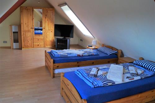 Borkum Ferienwohnung Seestern - Schlafzimmer 3