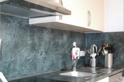 Borkum Ferienwohnung Silbermöwe - Küche