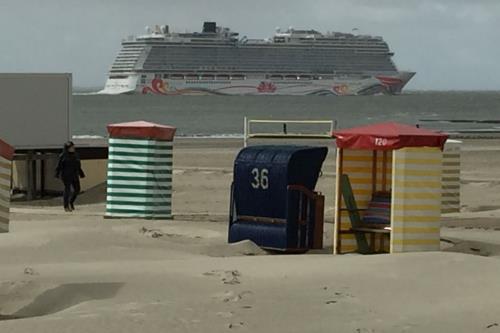 Borkum Ferienwohnung Steife Brise - typisch borkum