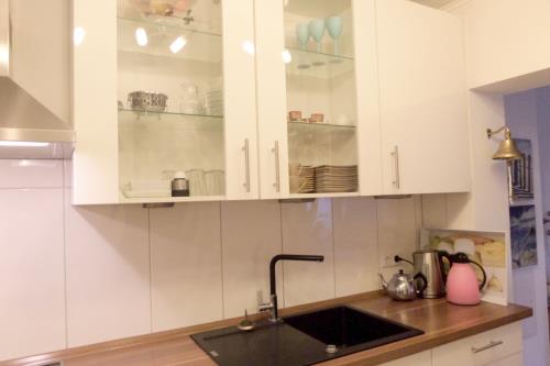 Borkum Ferienwohnung Steife Brise - Küche