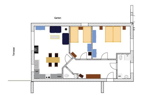 Borkum Ferienwohnung Strandnest