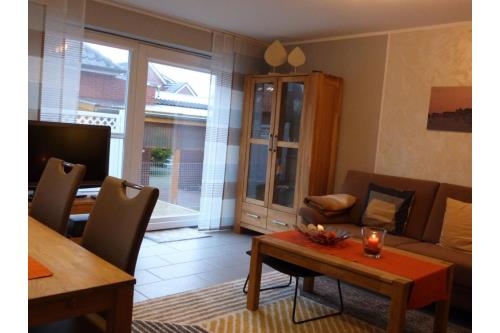 Borkum Ferienwohnung Strandnest - S Wohnzimmer