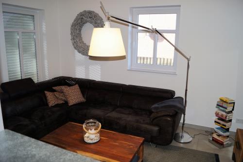 Borkum Ferienwohnung Wellenklang - Wohnzimmer