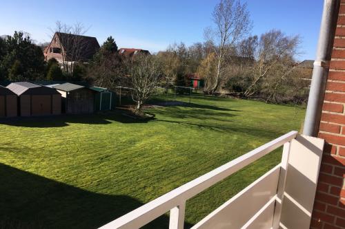 Borkum Ferienwohnung Fewo Wellmann am Südstrand - Aussicht vom Balkon