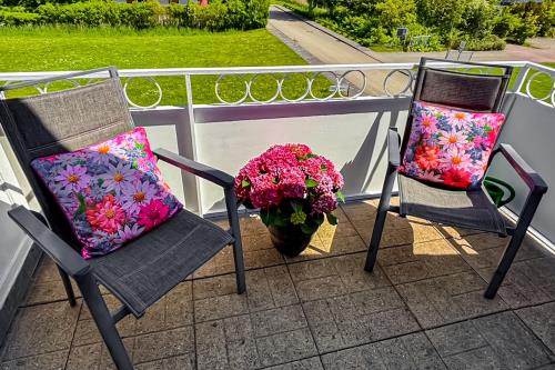 Borkum Ferienwohnung Wiesenblick
