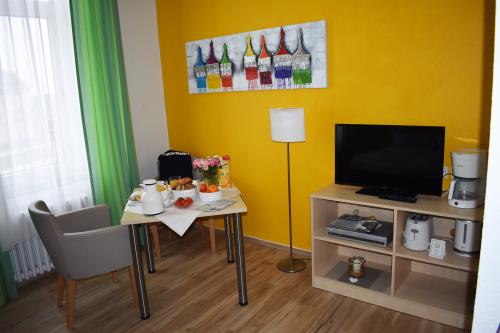Borkum Ferienwohnung Haus Posthus - Appartement 103 - Wohnbereich 103
