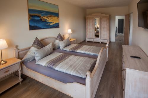 Borkum Ferienwohnungen Nordseegrill - Nordstrand  65qm - Schlafzimmer