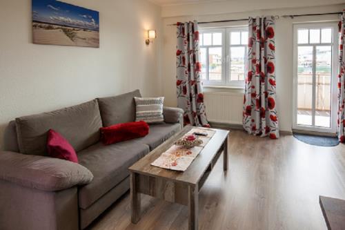 Borkum Ferienwohnungen Nordseegrill - Nordstrand  65qm - Wohn zimmer