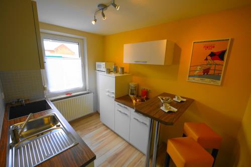 Borkum Ferienwohnungen Riegenhagen - EG - Küche