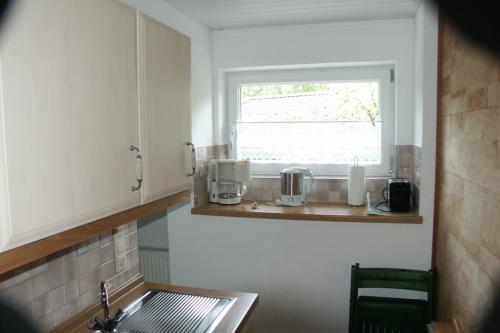 Borkum Ferienwohnungen Weiß - Herzmuschel - Küche