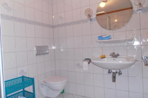 Borkum Ferienwohnungen Weiß - Herzmuschel - Bad