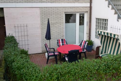 Borkum Ferienwohnung &quot;Großes Kaap&quot; - Terrasse