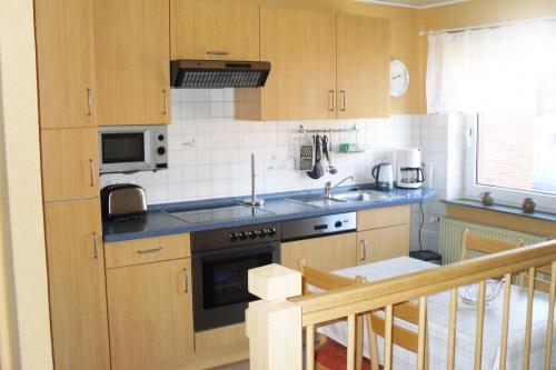 Borkum Haus Ennen - Ferienwohnung 11 - Küchenzeile
