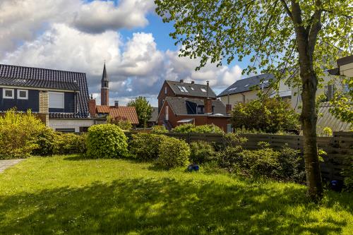 Borkum Ferienwohnung Jantje / Haus Leuchtturmkieker - Blick aus dem Garten