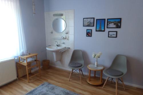 Borkum Ferienwohnung Haus Münsterland, Whg.1/OG - Schlafzimmer 2