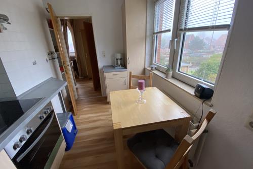 Borkum Ferienwohnung Haus Münsterland, Whg.1/OG - Küche