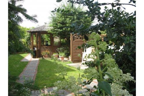 Borkum Ferienwohnung Haus Münsterland, Whg.1/OG - Garten