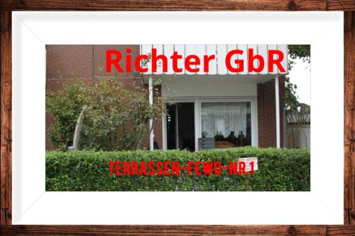 Borkum Haus Norderoog Ferienwohnungen Hindenburgstraße 56 - Whg.1 mit Terrasse vom Haus Norderoog