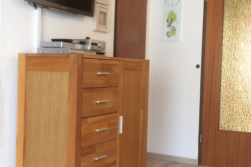 Borkum Haus Norderoog Ferienwohnungen Hindenburgstraße 56 - Nr.1 - Terr. + PKW-Stellplatz - Whg.1 - Wohnbereich