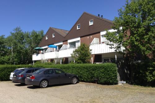 Borkum Haus Norderoog Ferienwohnungen Hindenburgstraße 56 - Nr.1 - Terr. + PKW-Stellplatz - Whg.1 - Terrassenbereich