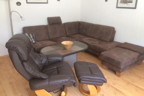 Borkum Haus Norderoog Ferienwohnungen Hindenburgstraße 56 - Nr.11 - Terr. + PKW-Stellplatz - Whg.11 - Wohnbereich