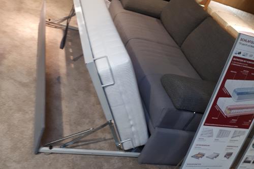 Borkum Haus Norderoog Ferienwohnungen Hindenburgstraße 56 - Nr.8 - Balkon + PKW-Stellplatz - Whg.8 - Wohn-Schlafzimmer - Schlafsofa