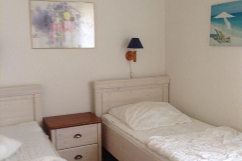 Borkum Haus Norderoog Ferienwohnungen Hindenburgstraße 56 - Nr.8 - Balkon + PKW-Stellplatz - Whg.8 - Schlafzimmer