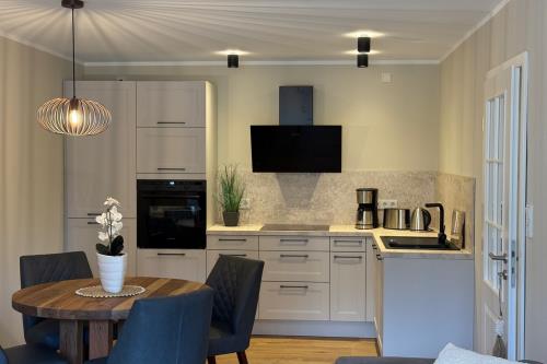 Borkum Ferienwohnungen Haus Passat - Ebbe - Küche2